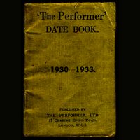 "The Performer" Date Book